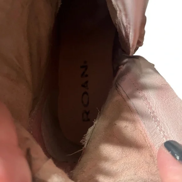 Roan by Bed Stu Diabolical Leather Boots Booties Size 8.5 Western Cowboy - Picture 10 of 11